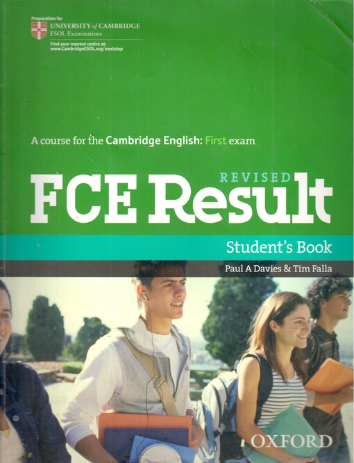 Revised FCE result :student's book