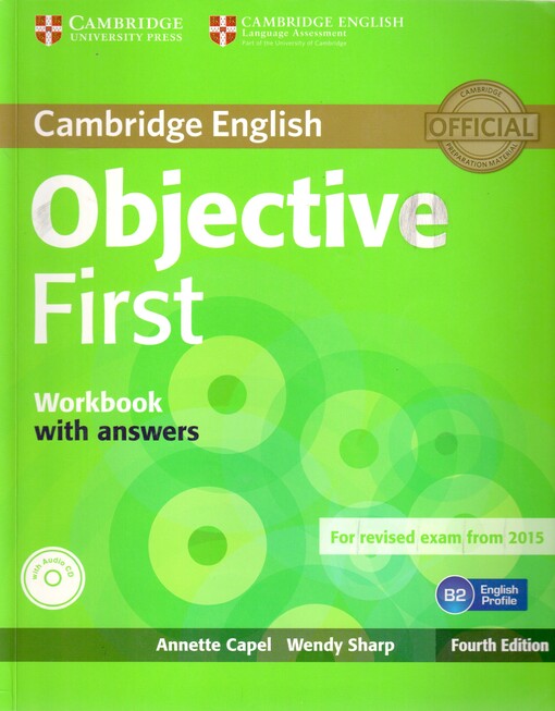 Cambridge English :objective first, workbook with answers