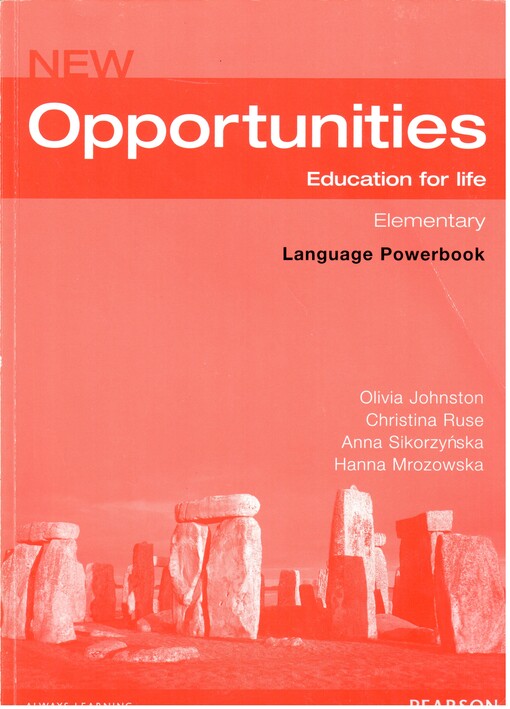 New opportunities :education for life : elementary : language powerbook