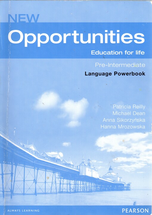 NEW OPPORTUNITIES Pre-Intermediate LANGUAGE POWER BOOK with CD-ROM - HARRIS, M. - SIKORZYNSKA, A. - MOWER, D.