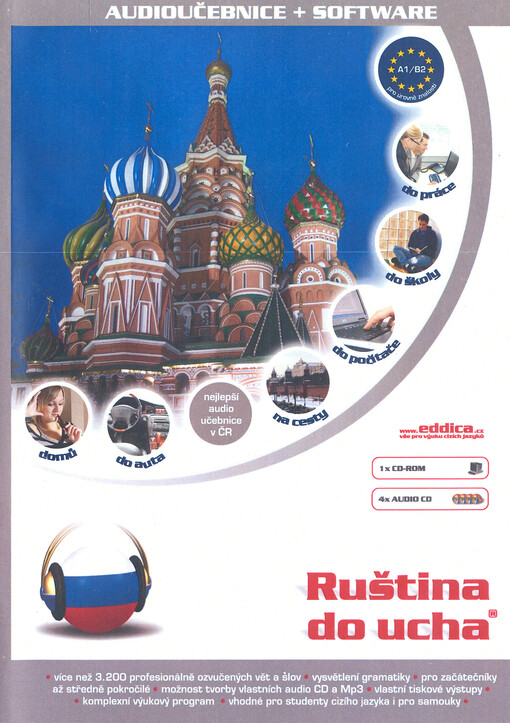 Ruština do ucha – pack 5CD