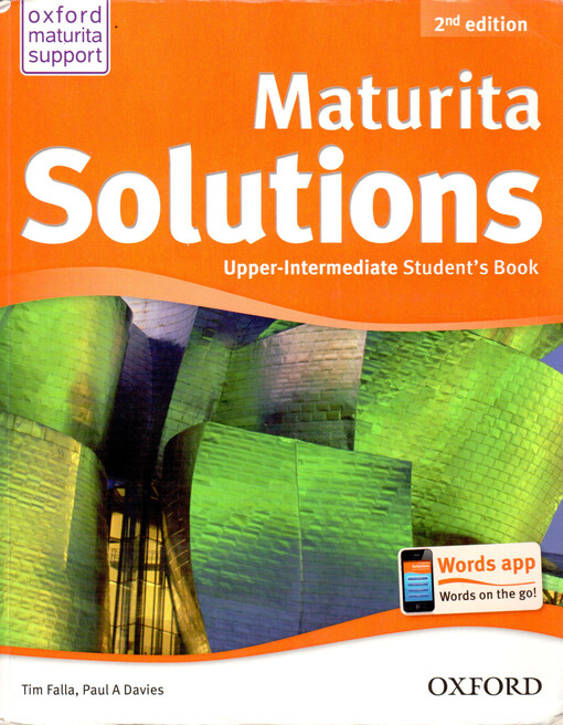 Maturita solutions :upper-intermediate