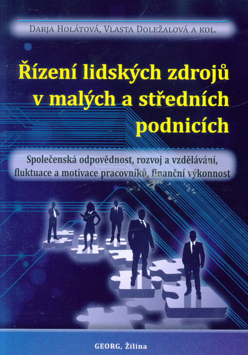 Řízení lidských zdrojů v malých a středních podnicích. Společenská odpovědnost, rozvoj a vzdělávání, fluktuace a motivace pracovníků, finanční výkonnost