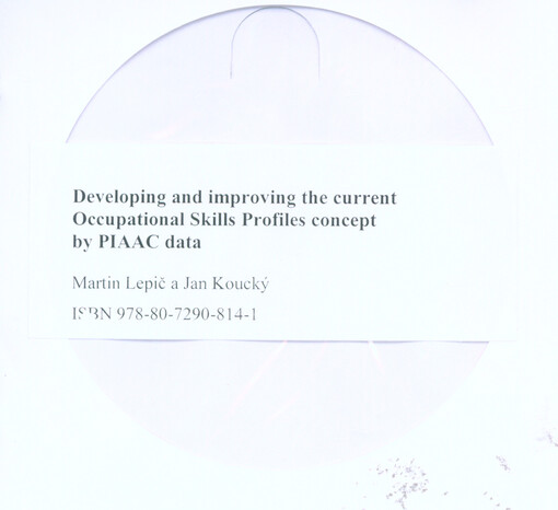 Developing and improving the current Occupational Skills Profiles concept by PIAAC data