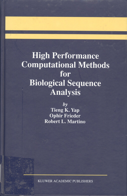 High performance computational methods for biological sequence analysis