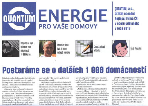 Quantum - energie pro vaše domovy