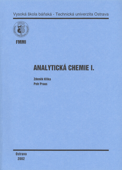 Analytická chemie I.