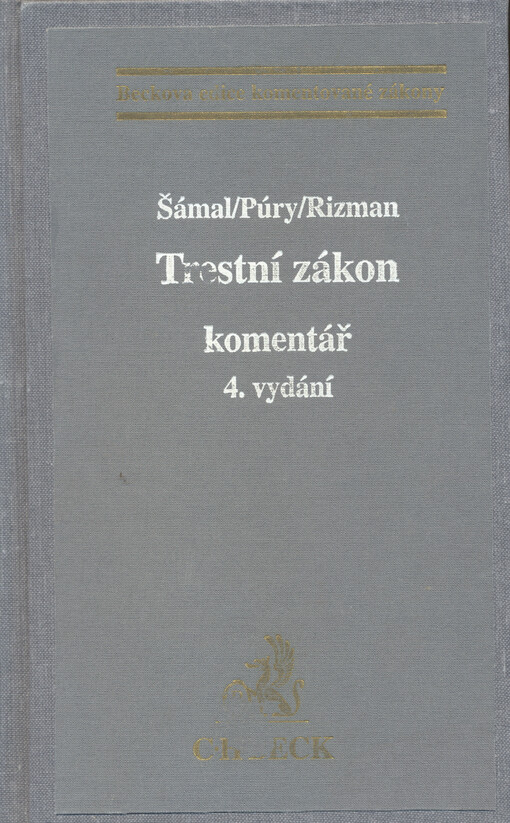 Trestní zákon: komentář