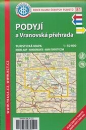 KČT 81 Podyjí a Vranovská přehrada 1:50 000
