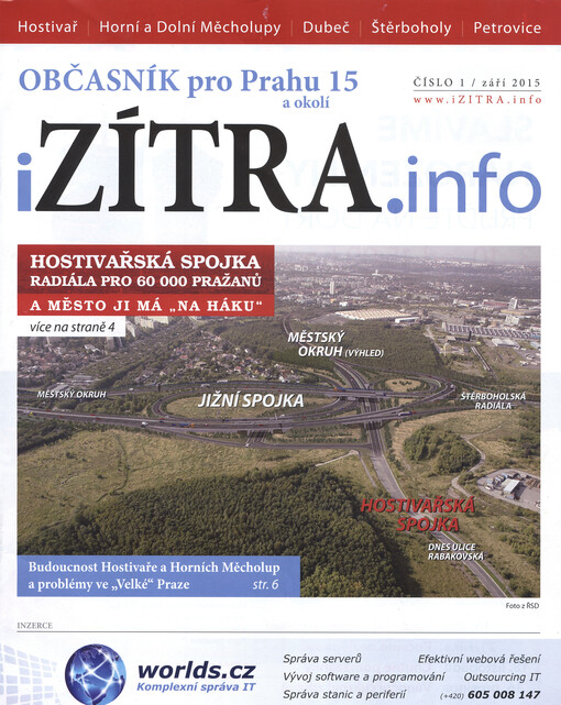 Izítra.info : občasník pro Prahu 15 a okolí