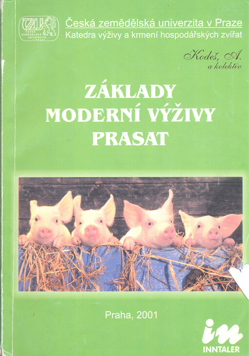 Základy moderní výživy prasat