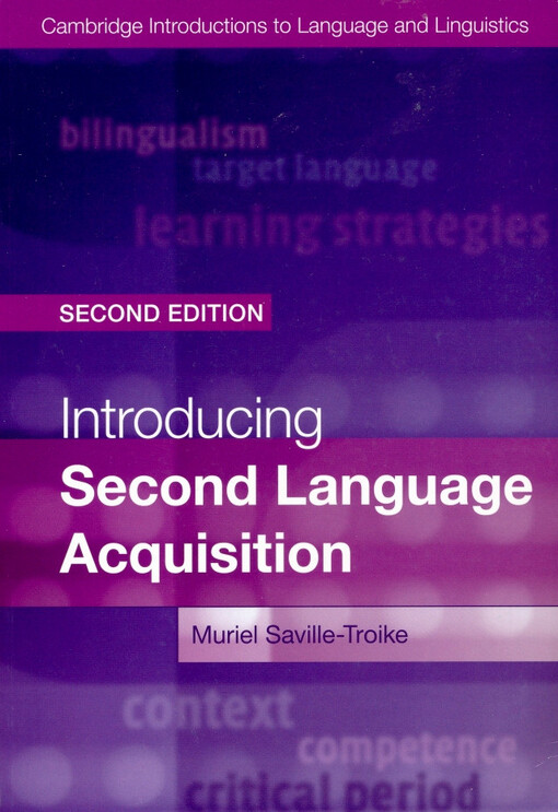 Introducing second language acquisition