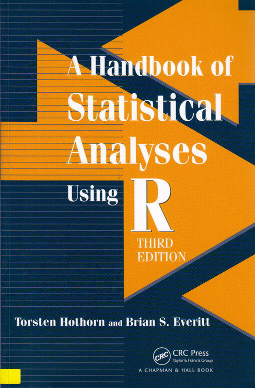 A handbook of statistical analyses using R