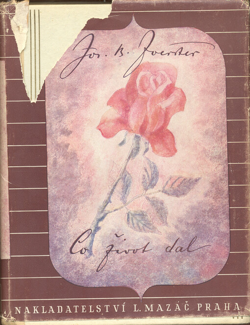 Co život dal :essaye o umění