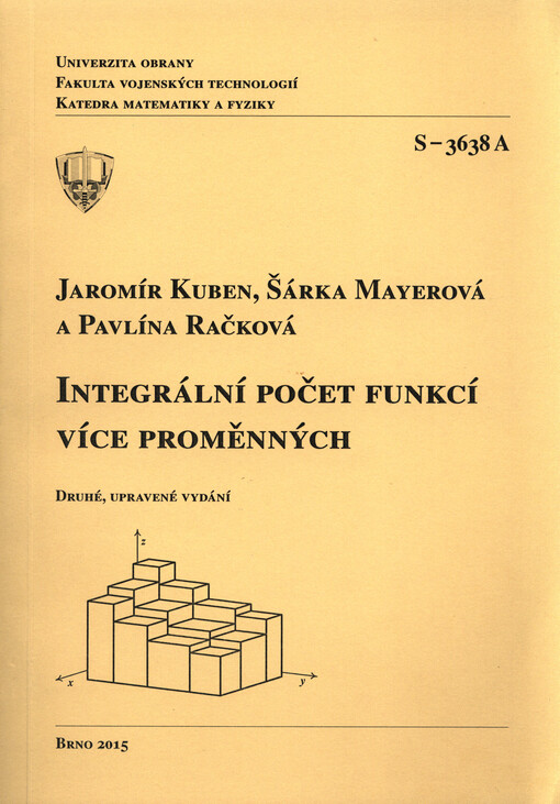 Integrální počet funkcí více proměnných