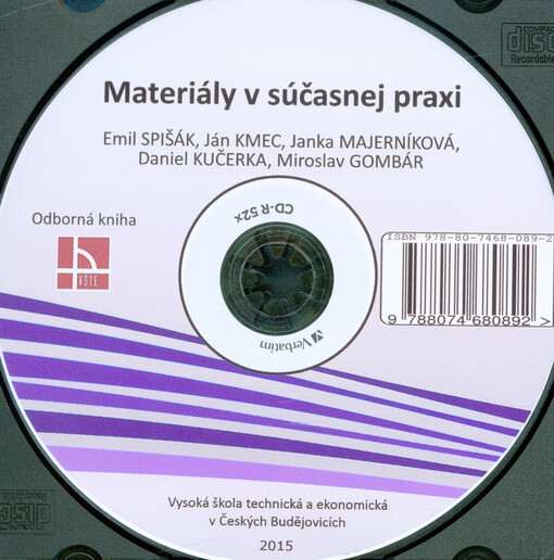 Materiály v súčasnej praxi: odborná kniha