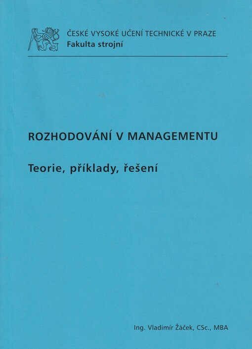 Rozhodování v managementu