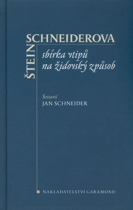 Štein-Schneiderova sbírka vtipů na židovský způsob