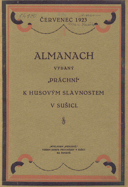 Almanach vydaný 