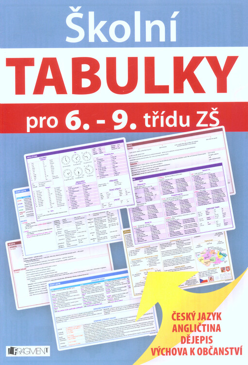 Školní TABULKY pro 6.-9. třídu ZŠ (humanitní předměty)