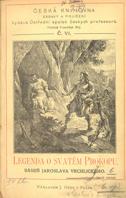 Legenda o svatém Prokopu :báseň Jar. Vrchlického