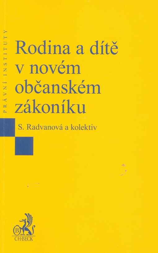 Rodina a dítě v novém občanském zákoníku