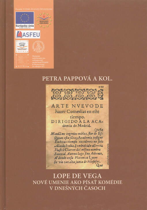 Lope de Vega :nové umenie ako písať komédie v dnešných časoch