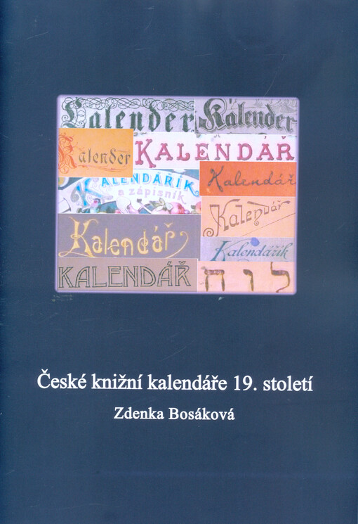 České knižní kalendáře 19. století