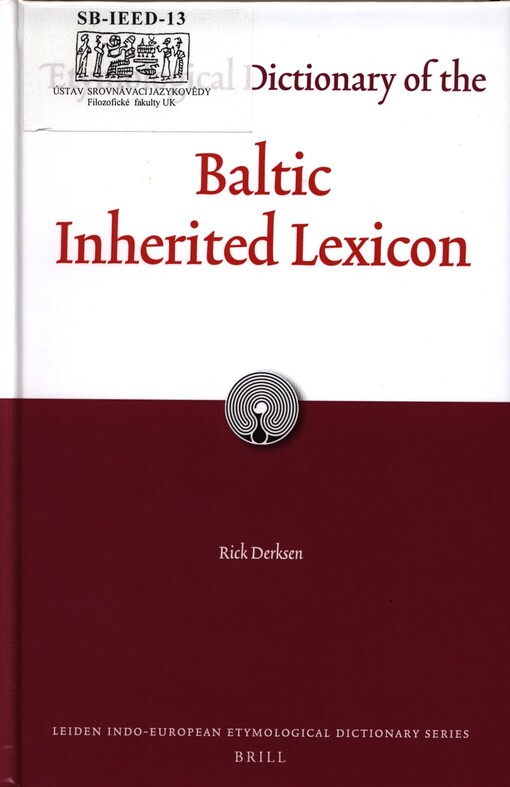 Etymological dictionary of the Baltic inherited lexicon