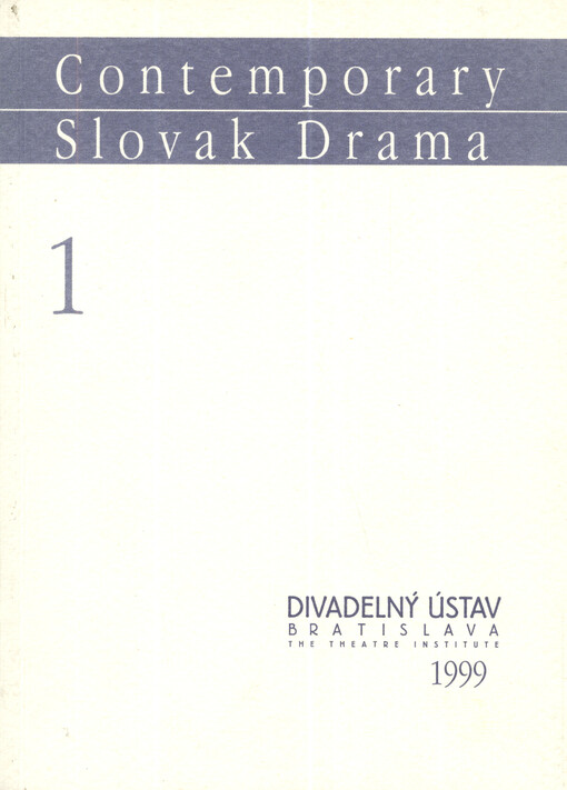 Contemporary slovak drama.1