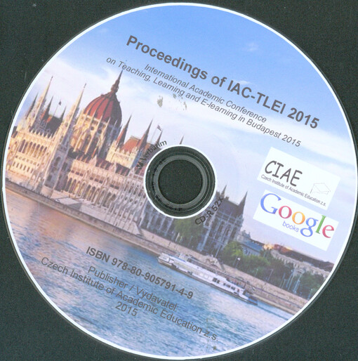 Proceedings of IAC-TLEI 2015 : International Academic Conference on Teaching, Learning and E-learning in Budapest 2015