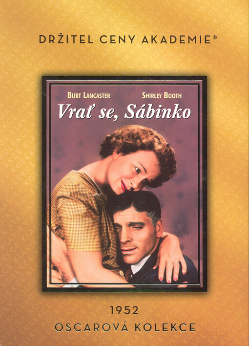 DVD Vrať se, Sábinko (1952)