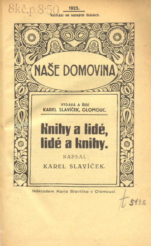 Knihy a lidé - lidé a knihy