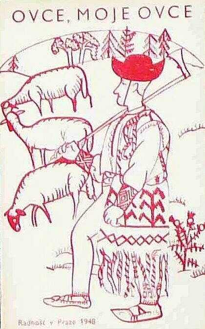 Ovce, moje ovce :Z pastýřské lidové poesie