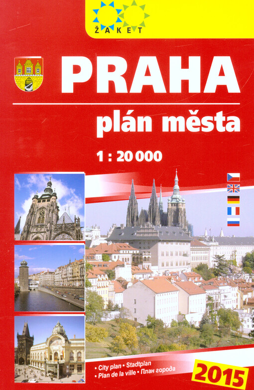 Praha : plán města 1:20 000