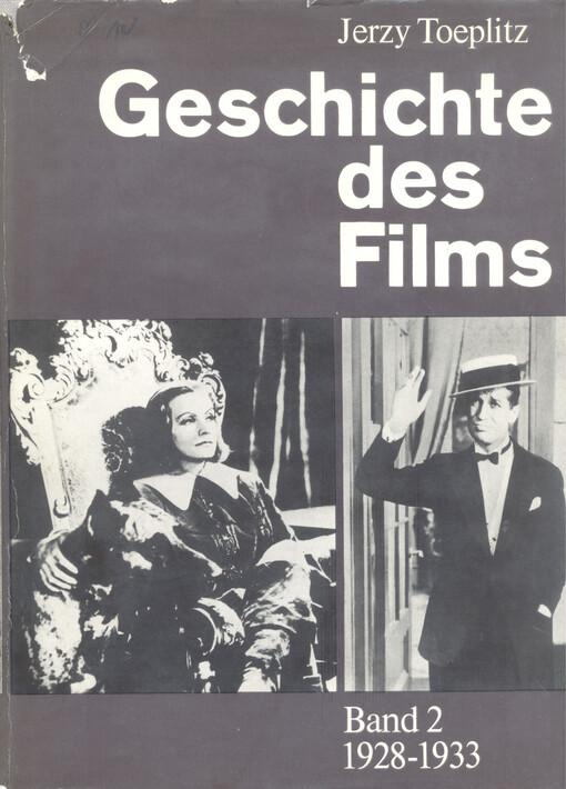 Geschichte des Films. Band 2, 1928-1933
