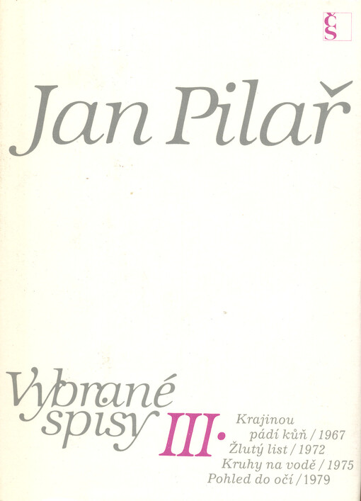 Vybrané spisy III.