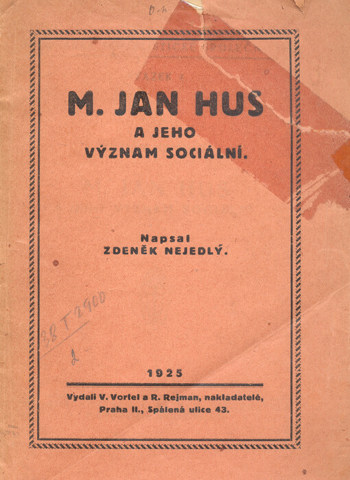 M. Jan Hus a jeho význam sociální