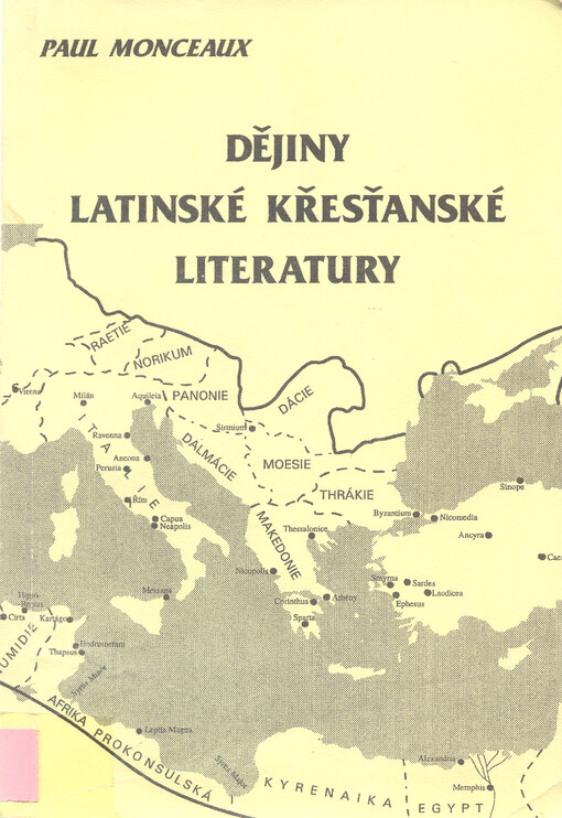Dějiny latinské křesťanské literatury