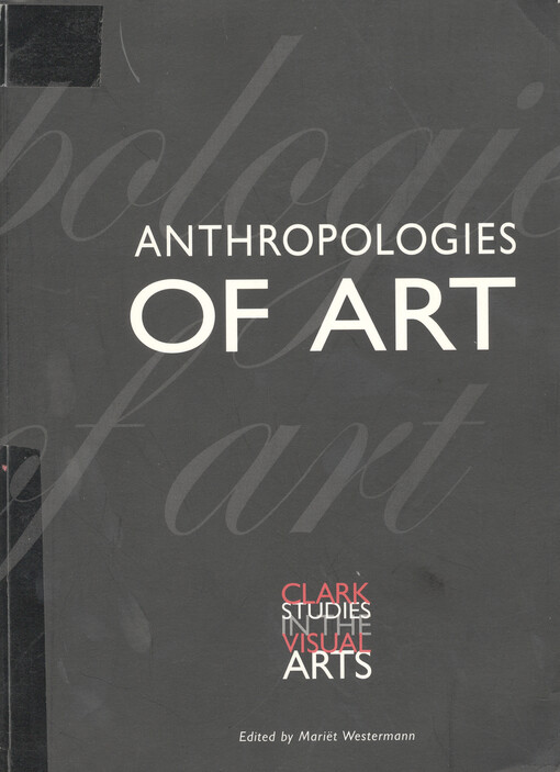 Anthropologies of art