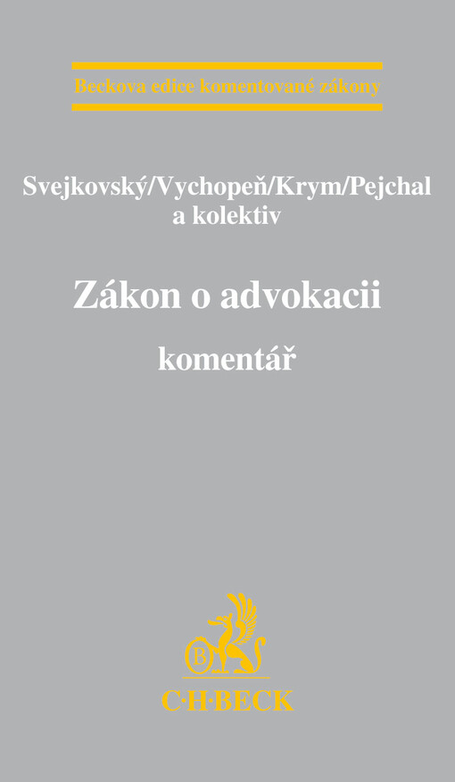 Zákon o advokacii :komentář