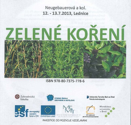 Zelené koření12.-13.7.2013, Lednice