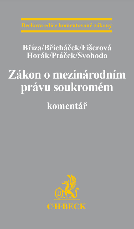 Zákon o mezinárodním právu soukromém