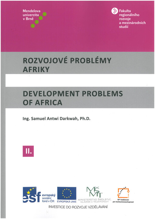 Rozvojové problémy Afriky =Development problems of Africa