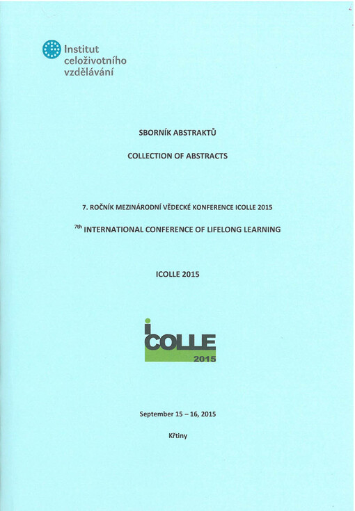 Sborník abstraktů z mezinárodní vědecké konference ICOLLE ... = Collection of abstracts of International Scientific Conference ICOLLE ...