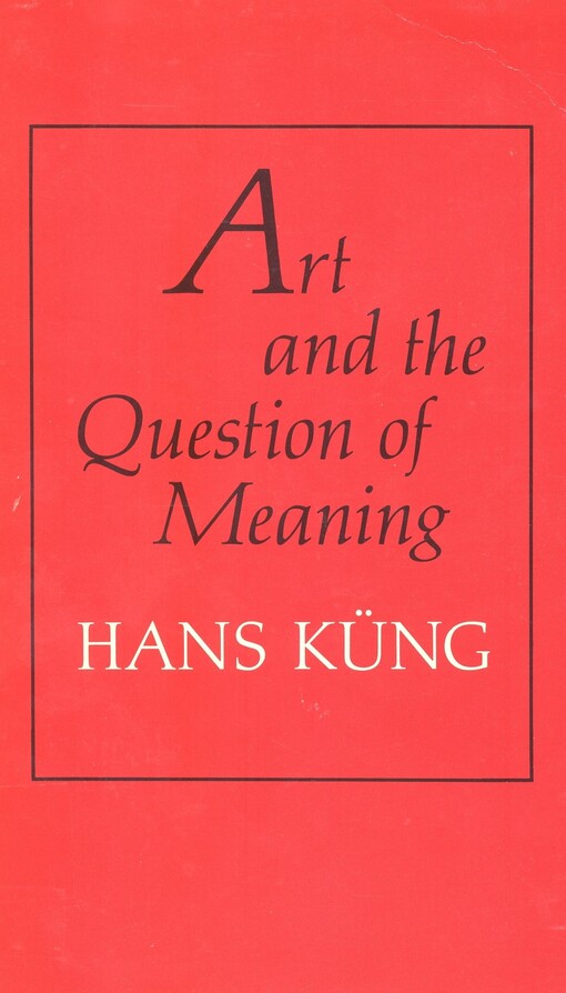Art and the question of meaning
