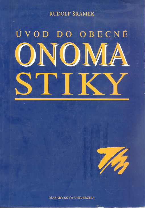 Úvod do obecné onomastiky