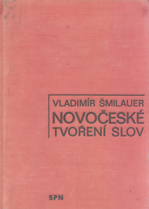 Novočeské tvoření slov