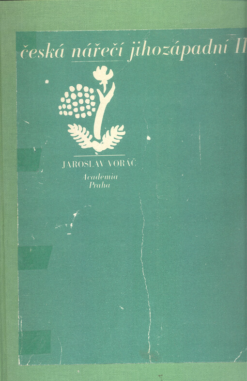 Česká nářečí jihozápadní: Studie jazykově zeměpisná
