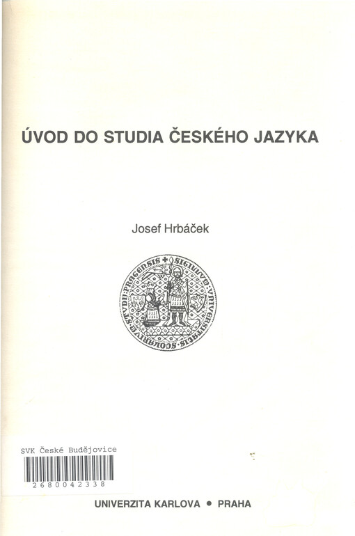 Úvod do studia českého jazyka